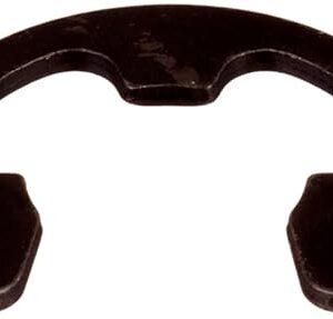 E-Style External Retaining Ring, Side Mount, Radial Assembly, SAE 1060-1090 Carbon Steel, Plain Finish, Meets DIN 799 Specifications, 10.5mm Shaft Diameter, 0.99mm Thick (Pack of 100)