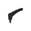 Handle Shank Tightening Adjustable Position Straight Rod Grip Chrome Plated / Copper Chrome Plated